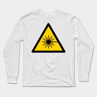 Warning Laser Radiation Long Sleeve T-Shirt